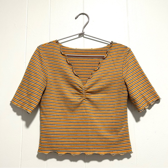 Vintage 3/4 Sleeve Shirt - Picture 1 of 3